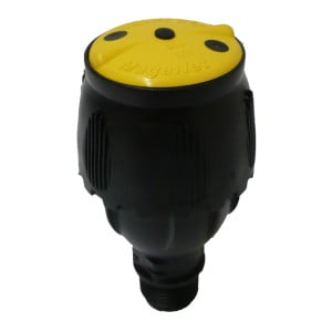 Micro-asperseur MEGANET 24° 200 L/h 1/2" mâle jaune et noir NETAFIM