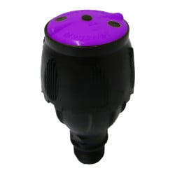 Micro-asperseur MEGANET 24° 250 L/h 1/2" mâle violet et noir NETAFIM