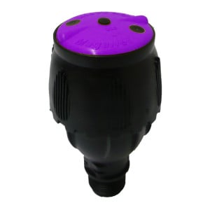 Micro-asperseur MEGANET 24° 250 L/h 1/2" mâle violet et noir NETAFIM