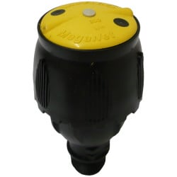 Micro-asperseur MEGANET 15° 200 L/h 1/2" mâle jaune et gris NETAFIM