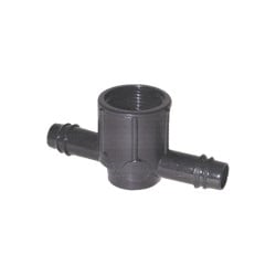 Té cannelé Ø 16 mm x 3/4" x 16 mm NETAFIM, 50 unités