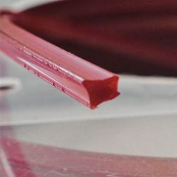 Fil de débroussaillage PRO Carré 3,3mm Rouge, blister de 40m