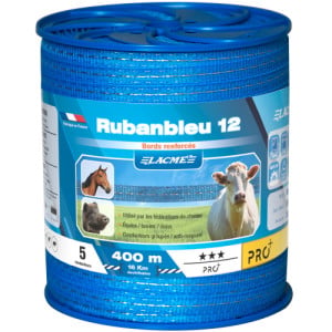 Ruban bleu 12 mm – 400 m Lacmé