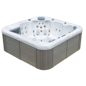 Spa ML600 Mlspa - 1190 L - Nbre de jets 49 - Nbre de places 6 - Dimensions 215 x 215 x 88 cm