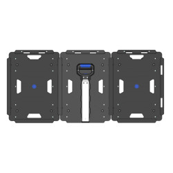 Plateau roulant RP602HANDLE Viso, poignée télescopique