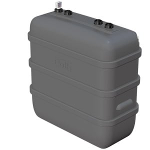Citerne fioul double paroi HDPE avec jauge, 1500 L