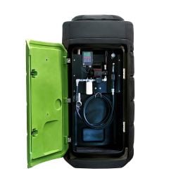 Cuve de stockage fioul Fuelstation - 1500 L, 230 V - 100 L/min, compteur mécanique