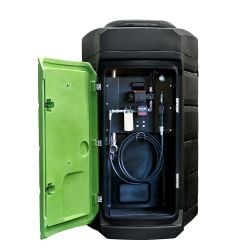 Cuve de stockage fioul Fuelstation - 2500 L, 230 V - 100 L/min, compteur mécanique