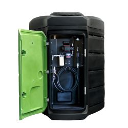 Cuve de stockage fioul Fuelstation - 5000 L, 230 V - 100 L/min, compteur mécanique