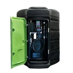Cuve de stockage fioul Fuelstation - 5000 L, 230 V - 100 L/min, compteur digital