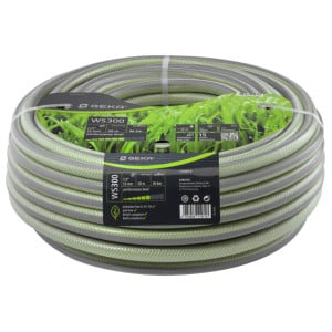 Tuyau d'arrosage GEKA Plus WS300  1/2" vert/gris PVC, long. 50 m