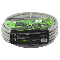 Tuyau d'arrosage GEKA Plus WS400  1/2" vert/gris PVC, long. 25 m
