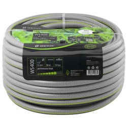 Tuyau d'arrosage GEKA Plus WS400  1/2" vert/gris PVC, long. 50 m