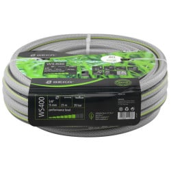 Tuyau d'arrosage GEKA Plus WS400  5/8" vert/gris PVC, long. 25 m