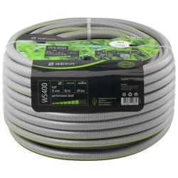 Tuyau d'arrosage GEKA Plus WS400  5/8" vert/gris PVC, long. 50 m