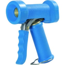 Pistolet de nettoyage GEKA filetage femelle G1/2, gomme gainée bleue