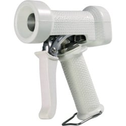 Pistolet de nettoyage professionnel GEKA, filetage femelle G1/2, acier inoxydable blanc