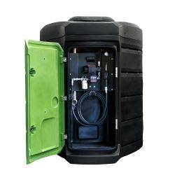 Cuve de stockage fioul Fuelstation - 5000 L, 230 V - 60 L/min, compteur mécanique