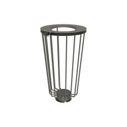 Corbeille Lofoten Vigipirate 100 litres Procity - Sans sac - Ø 495 x hauteur 855 mm - Gris Procity
