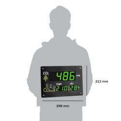 Moniteur de CO2 AIRCO2NTROL OBSERVER format XL TFA