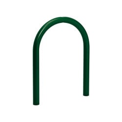 Appui vélos trombone Procity - Ø 60 mm - Sans signalétique Peint/galva - Scellement direct - Vert mousse