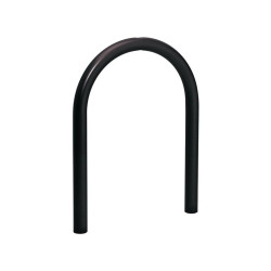 Appui vélos trombone Procity - Ø 60 mm - Sans signalétique - Peint/galva - Scellement direct - Noir foncé