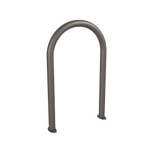 Appui vélos trombone Procity - Ø 60 mm - Sans signalétique - Peint/galva - Sur platines - Gris Procity