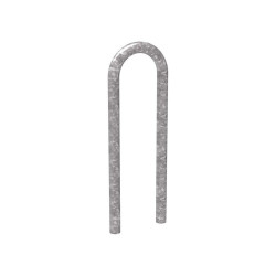 Appui vélos trombone Procity - Ø 50 mm - Galva - Scellement direct