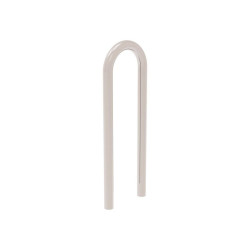 Appui vélos trombone Procity - Ø 50 mm - Peint/galva - Scellement direct - Gris soie