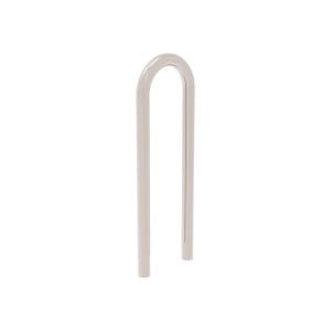 Appui vélos trombone Procity - Ø 50 mm - Peint/galva - Scellement direct - Gris soie