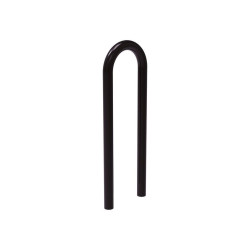 Appui vélos trombone Procity - Ø 50 mm - Peint/galva - Scellement direct - Noir foncé