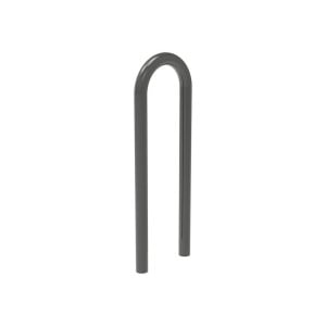 Appui vélos trombone Procity - Ø 50 mm - Peint/galva - Scellement direct - Gris Procity