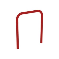 Arceau vélos simple Procity - Ø 50 mm - Peint/galva - Scellement direct - Rouge pourpre