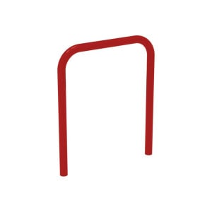 Arceau vélos simple Procity - Ø 50 mm - Peint/galva - Scellement direct - Rouge pourpre