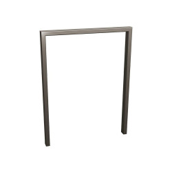 Appui vélos Milan Procity - 50 x 30 mm - Peint/galva - Scellement direct - Gris Procity