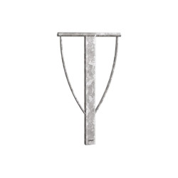 Appui vélos Lisbonne Procity - 80 x 40 mm - Galva - Scellement direct