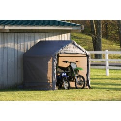 Abri de jardin souple gris en toile imperméable 3,24m² ShelterLogic