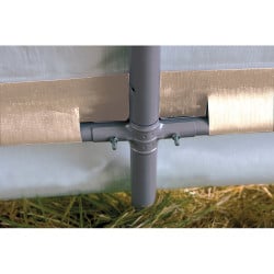 Abri de jardin souple gris en toile imperméable 3,24m² ShelterLogic