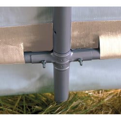 Abri de jardin souple gris en toile imperméable 13,7m² ShelterLogic