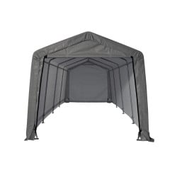 Garage souple gris en toile imperméable 18,3m² ShelterLogic