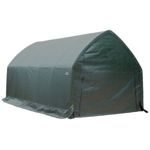 Garage souple vert en toile imperméable 23,8m² ShelterLogic
