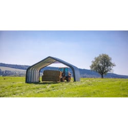 Tente de pâturage verte en toile imperméable 49,6m² Run-In-Shed ShelterLogic
