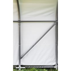Tente de pâturage verte en toile imperméable 49,6m² Run-In-Shed ShelterLogic