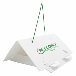 Piège Delta ECONEX TRIANGULAIRE BLANC PLIABLE SANS LAMES