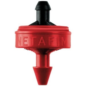 Goutteurs auto-régulants PC JUNIOR TV NETAFIM, 2 l/h, sortie tête de vipère, pour tubing 3/5 mm, lot 100 pcs