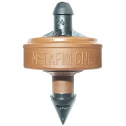 Goutteurs auto-perçants PC JUNIOR AP TV NETAFIM, 4 l/h, sortie tête de vipère, pour tubing 3/5 mm, lot 50 pcs