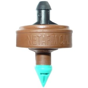 Goutteurs auto-perçants PC JUNIOR AP TV NETAFIM, 8 l/h, sortie tête de vipère, pour tubing 3/5 mm, lot 50 pcs