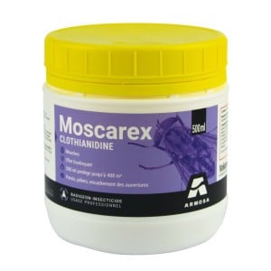 Badigeon adulticide Moscarex Armosa PAE (clothianidine + attractif) - Pot 500 ml
