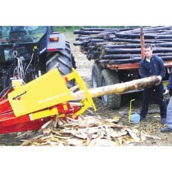 Appointeuse de pieux BIFACE 350 CH avec centrale hydraulique Rabaud
