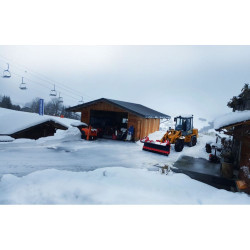 Lame de déneigement SNOWNET 2000 Rabaud + Attache tracteur 3 points avant